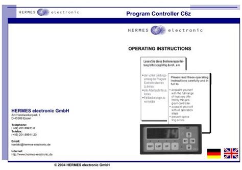 hermes electronic controller s 7|HERMES electronic GmbH.